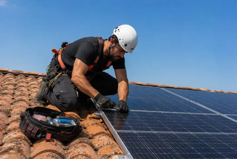 Maintenance et monitoring de panneaux solaires à Obernai